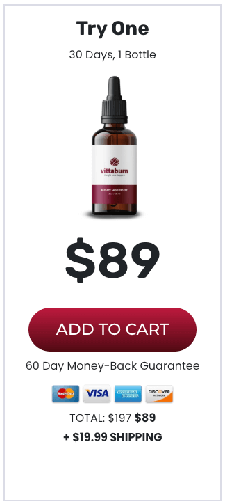 VittaBurn 1 bottle price